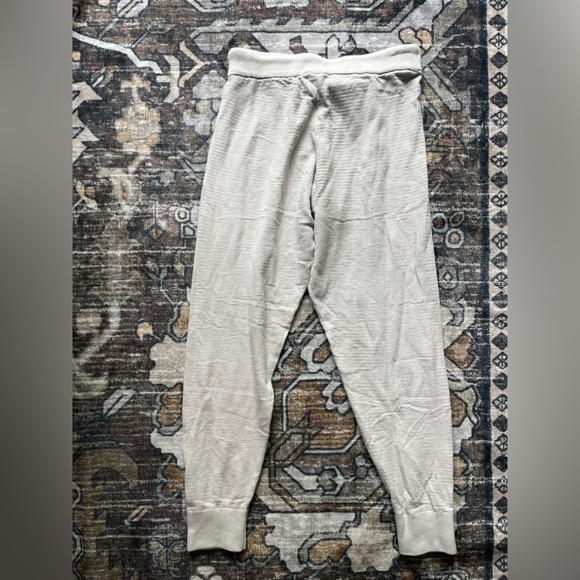 Varley Alice 2.0 Sweatpant Cream Drawstring Joggers - Picture 5 of 5